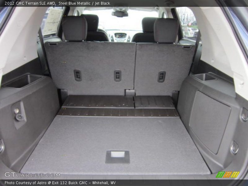Steel Blue Metallic / Jet Black 2012 GMC Terrain SLE AWD