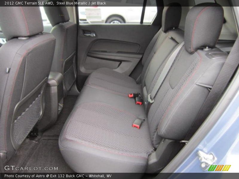 Steel Blue Metallic / Jet Black 2012 GMC Terrain SLE AWD
