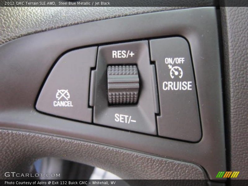 Steel Blue Metallic / Jet Black 2012 GMC Terrain SLE AWD