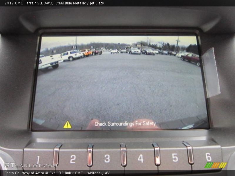Steel Blue Metallic / Jet Black 2012 GMC Terrain SLE AWD