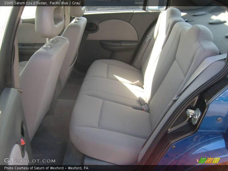 Pacific Blue / Gray 2005 Saturn ION 2 Sedan