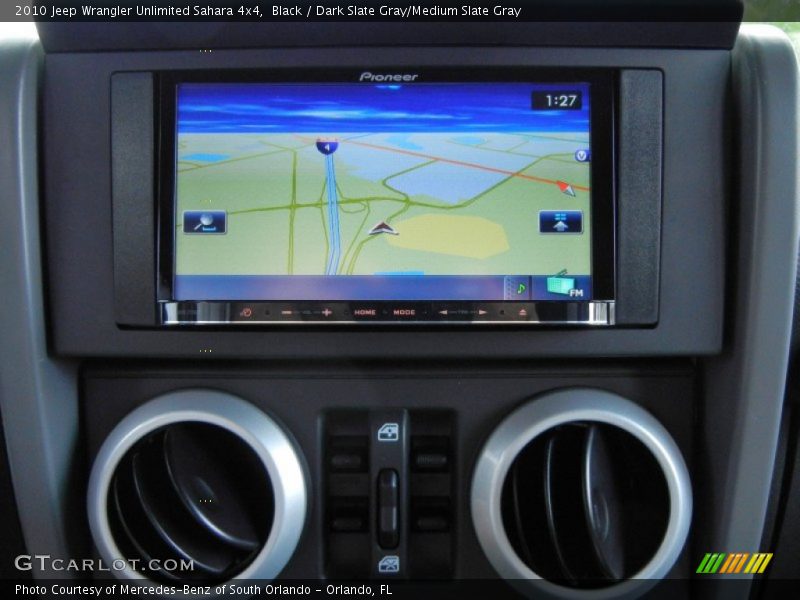 Navigation of 2010 Wrangler Unlimited Sahara 4x4