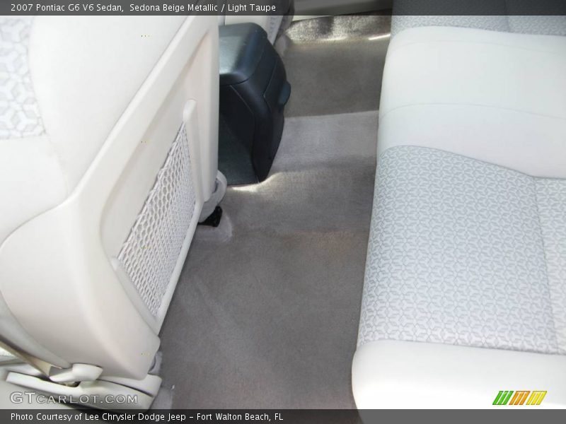 Sedona Beige Metallic / Light Taupe 2007 Pontiac G6 V6 Sedan