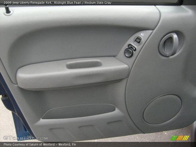 Midnight Blue Pearl / Medium Slate Gray 2006 Jeep Liberty Renegade 4x4