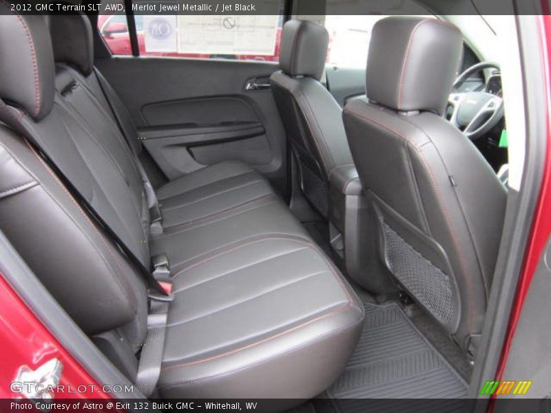 Merlot Jewel Metallic / Jet Black 2012 GMC Terrain SLT AWD