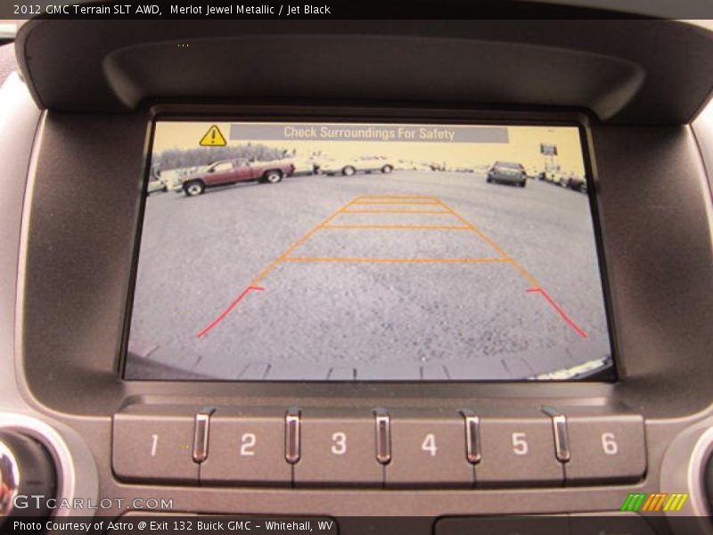 Merlot Jewel Metallic / Jet Black 2012 GMC Terrain SLT AWD