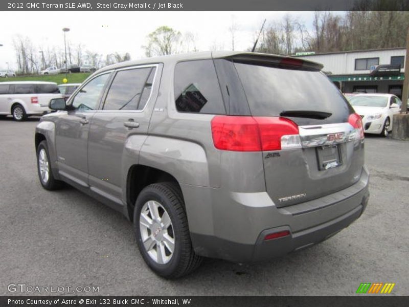Steel Gray Metallic / Jet Black 2012 GMC Terrain SLE AWD