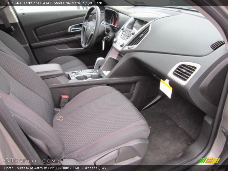 Steel Gray Metallic / Jet Black 2012 GMC Terrain SLE AWD