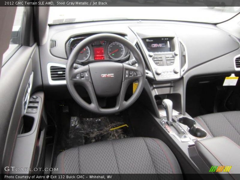 Steel Gray Metallic / Jet Black 2012 GMC Terrain SLE AWD