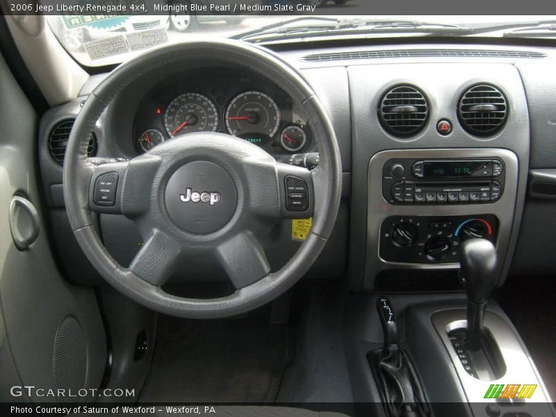 Midnight Blue Pearl / Medium Slate Gray 2006 Jeep Liberty Renegade 4x4