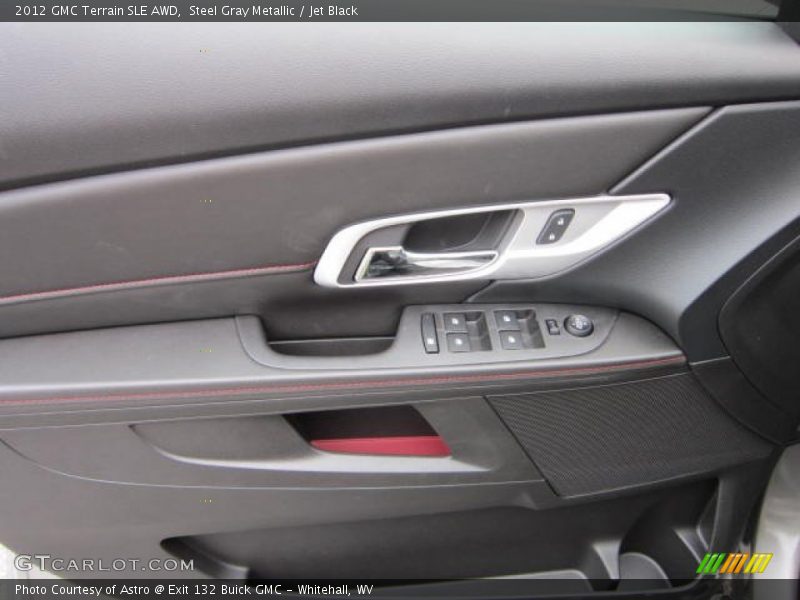 Steel Gray Metallic / Jet Black 2012 GMC Terrain SLE AWD