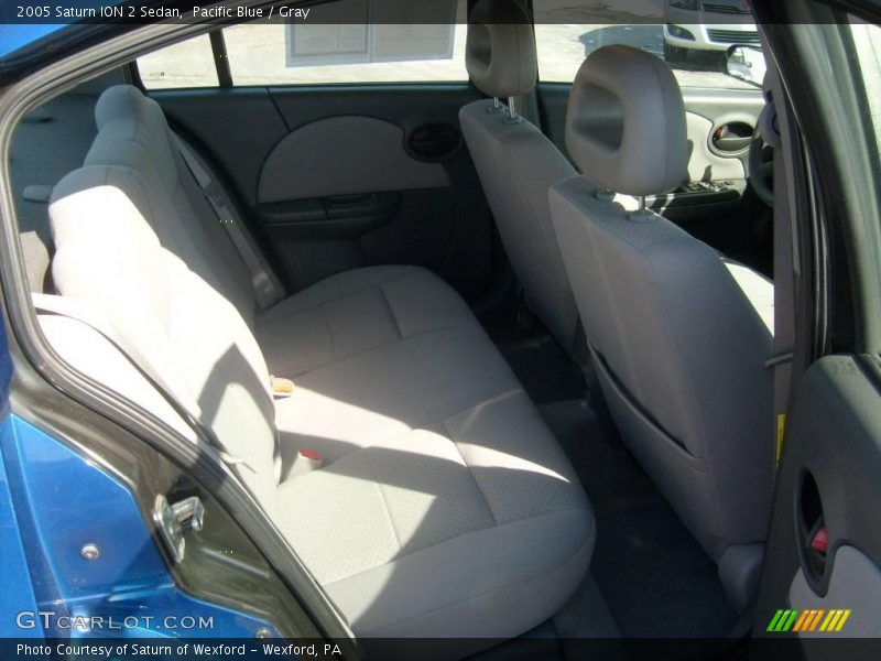 Pacific Blue / Gray 2005 Saturn ION 2 Sedan