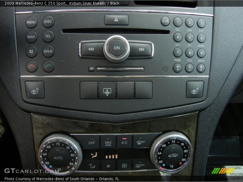 Controls of 2009 C 350 Sport