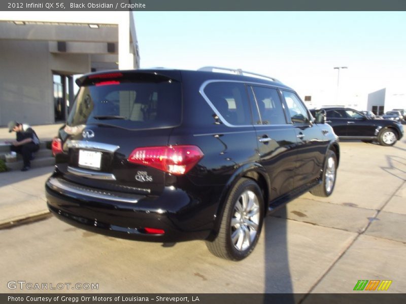 Black Obsidian / Graphite 2012 Infiniti QX 56