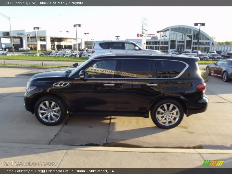 Black Obsidian / Graphite 2012 Infiniti QX 56
