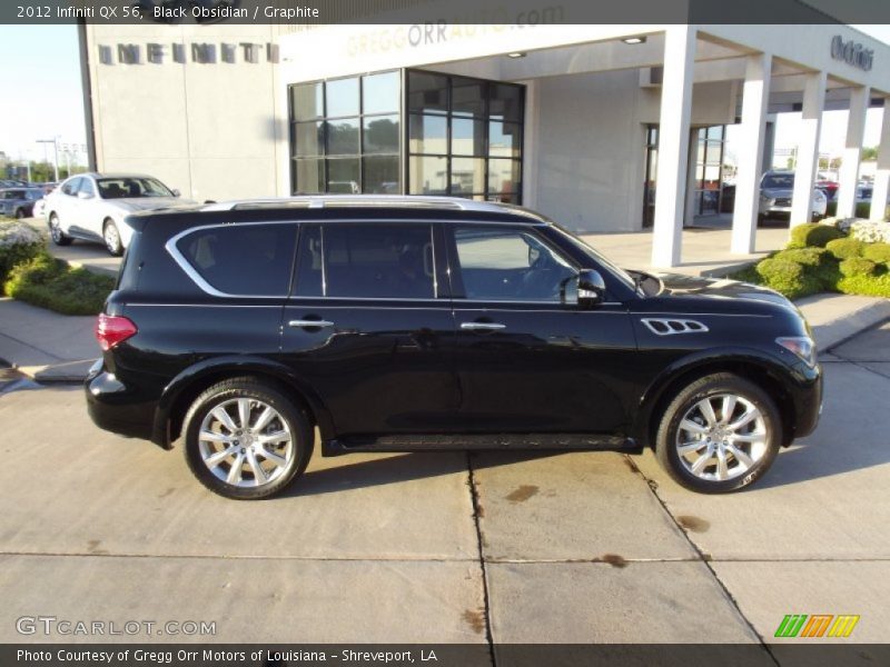 Black Obsidian / Graphite 2012 Infiniti QX 56