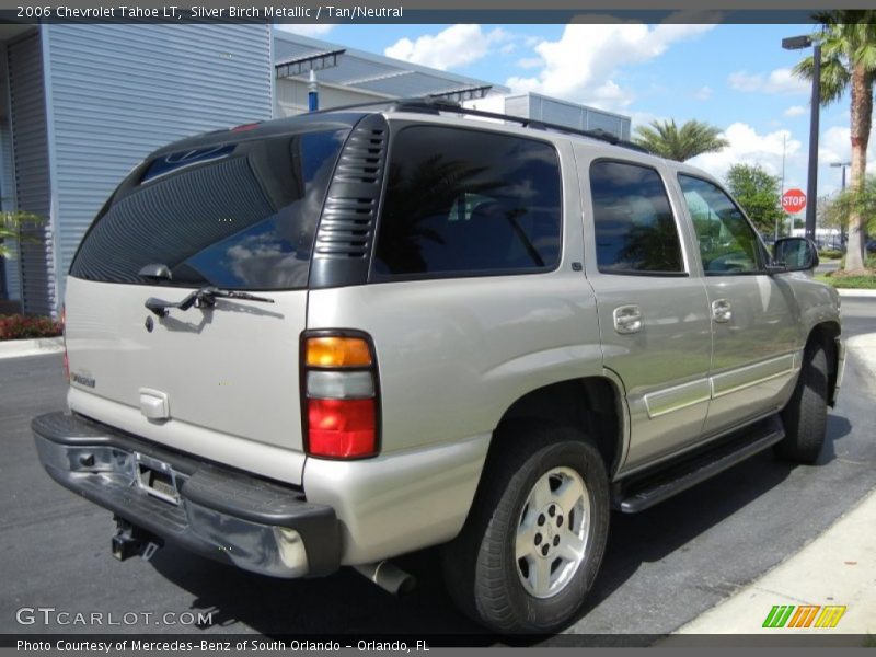 Silver Birch Metallic / Tan/Neutral 2006 Chevrolet Tahoe LT