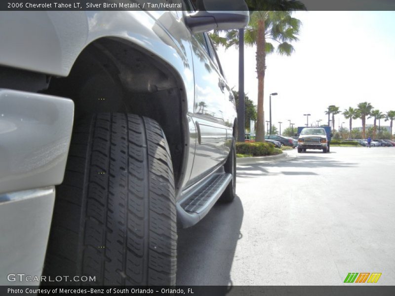 Silver Birch Metallic / Tan/Neutral 2006 Chevrolet Tahoe LT