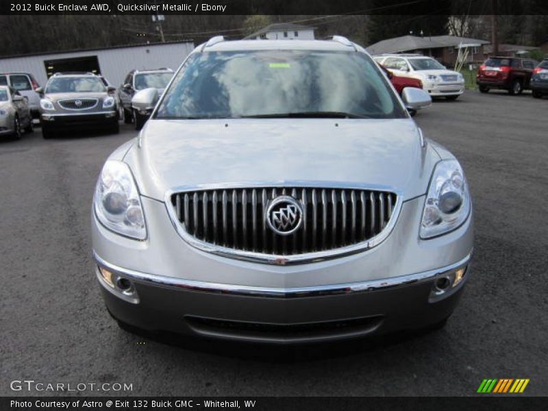 Quicksilver Metallic / Ebony 2012 Buick Enclave AWD