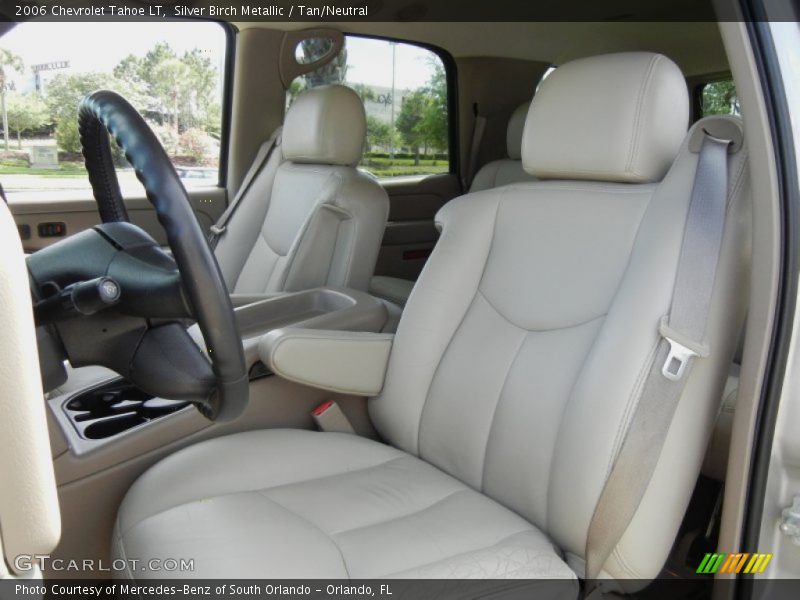 Silver Birch Metallic / Tan/Neutral 2006 Chevrolet Tahoe LT