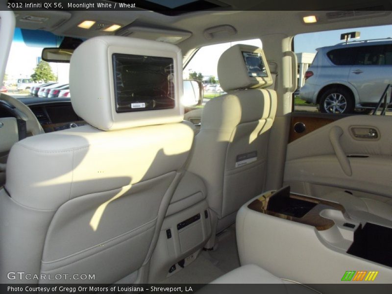 Moonlight White / Wheat 2012 Infiniti QX 56