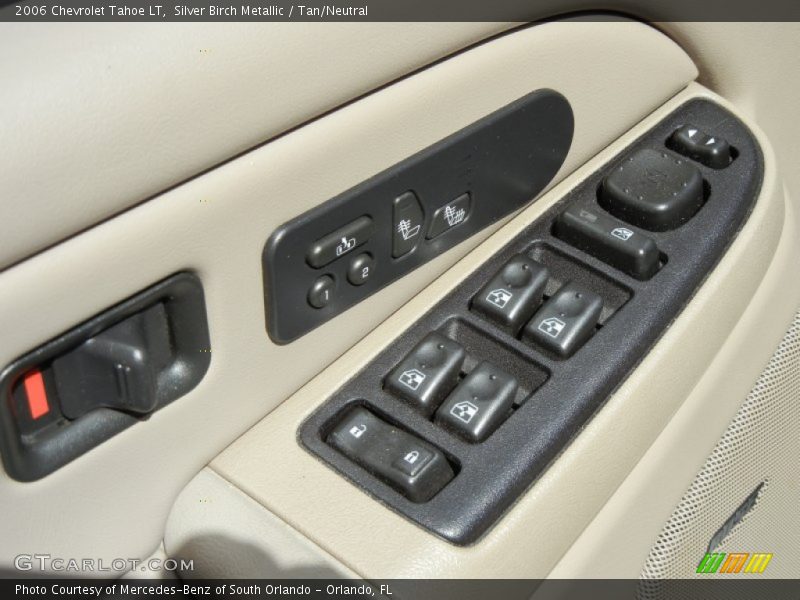 Silver Birch Metallic / Tan/Neutral 2006 Chevrolet Tahoe LT