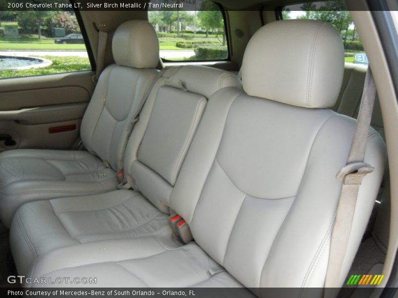 Silver Birch Metallic / Tan/Neutral 2006 Chevrolet Tahoe LT