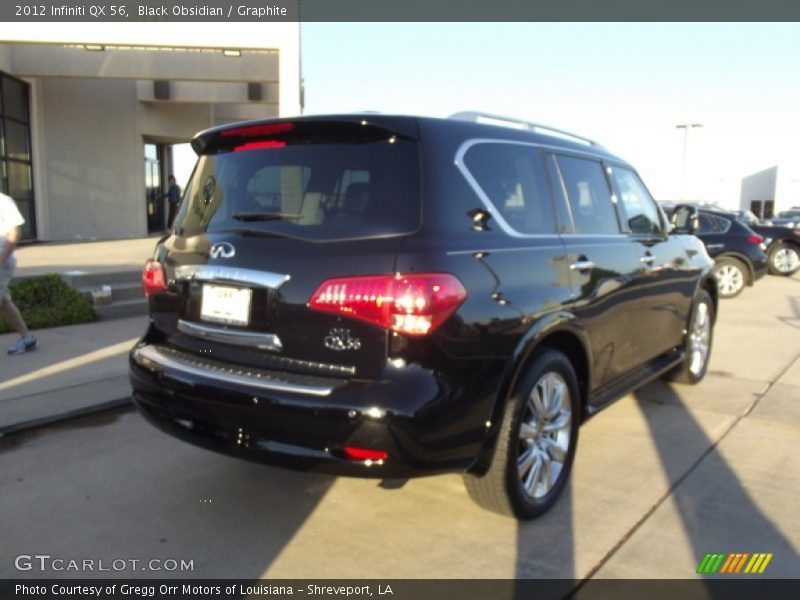 Black Obsidian / Graphite 2012 Infiniti QX 56