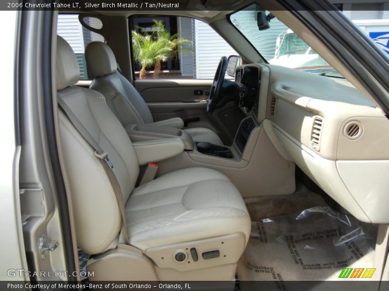 Silver Birch Metallic / Tan/Neutral 2006 Chevrolet Tahoe LT