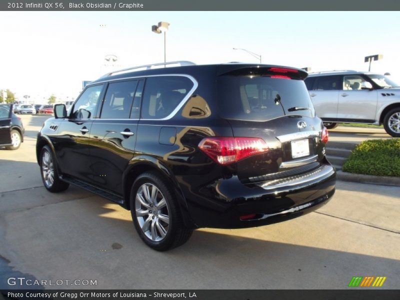 Black Obsidian / Graphite 2012 Infiniti QX 56