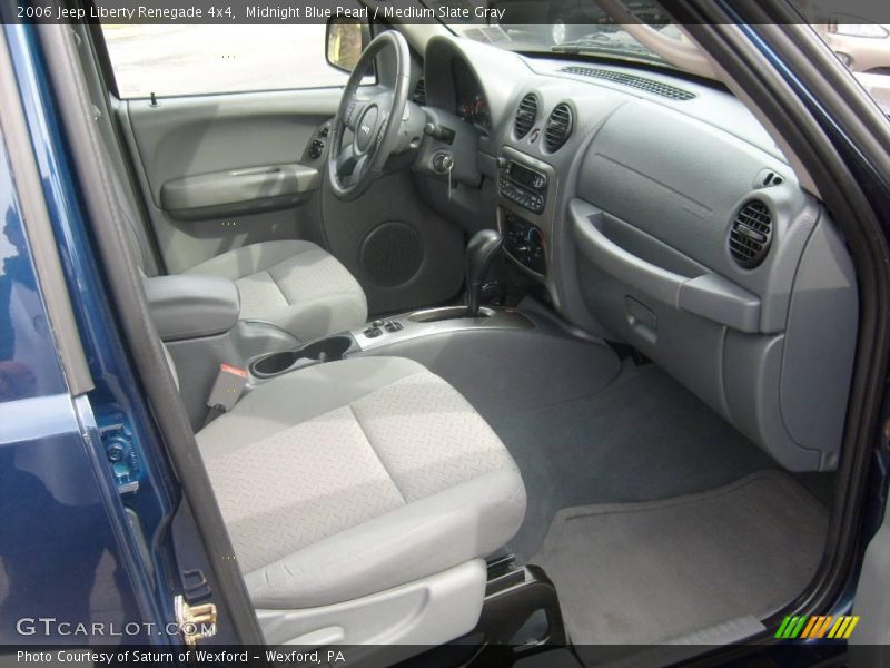 Midnight Blue Pearl / Medium Slate Gray 2006 Jeep Liberty Renegade 4x4