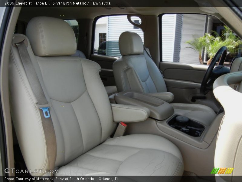 Silver Birch Metallic / Tan/Neutral 2006 Chevrolet Tahoe LT