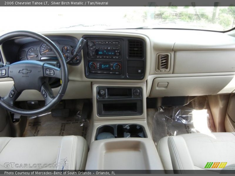 Silver Birch Metallic / Tan/Neutral 2006 Chevrolet Tahoe LT