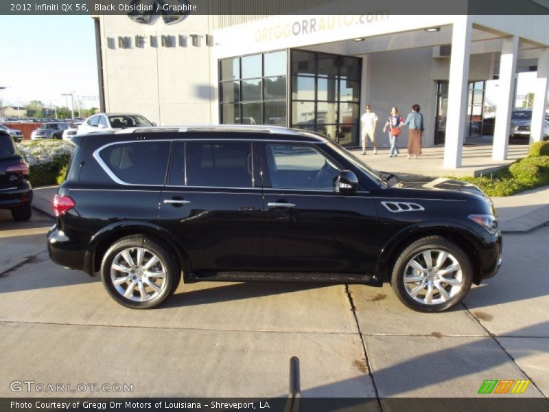 Black Obsidian / Graphite 2012 Infiniti QX 56