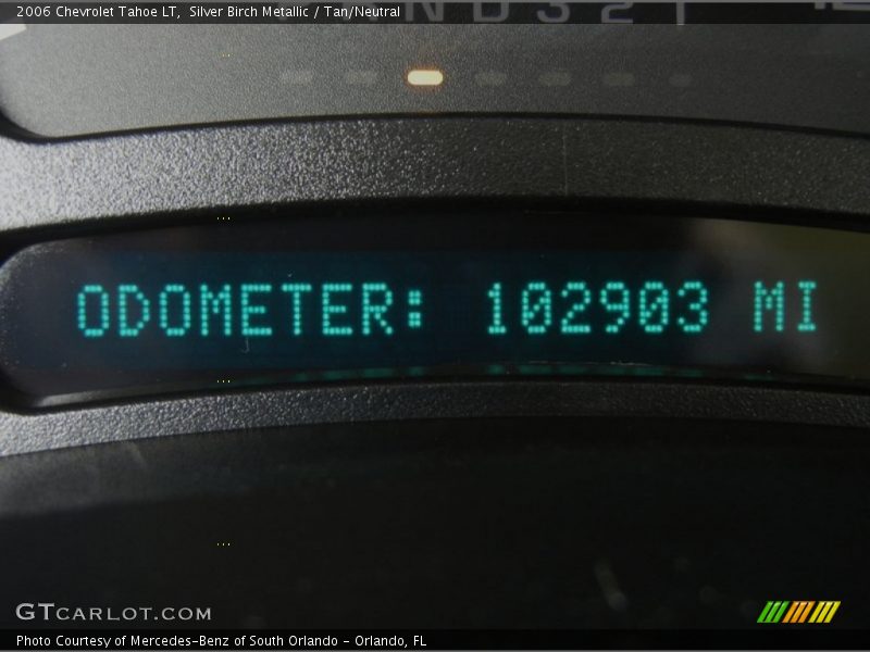 Silver Birch Metallic / Tan/Neutral 2006 Chevrolet Tahoe LT