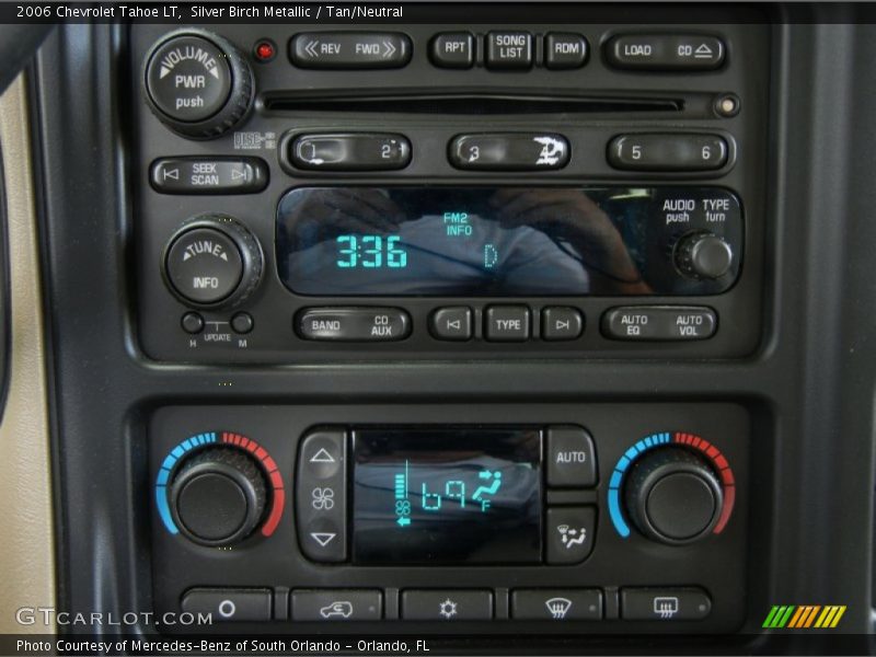 Silver Birch Metallic / Tan/Neutral 2006 Chevrolet Tahoe LT