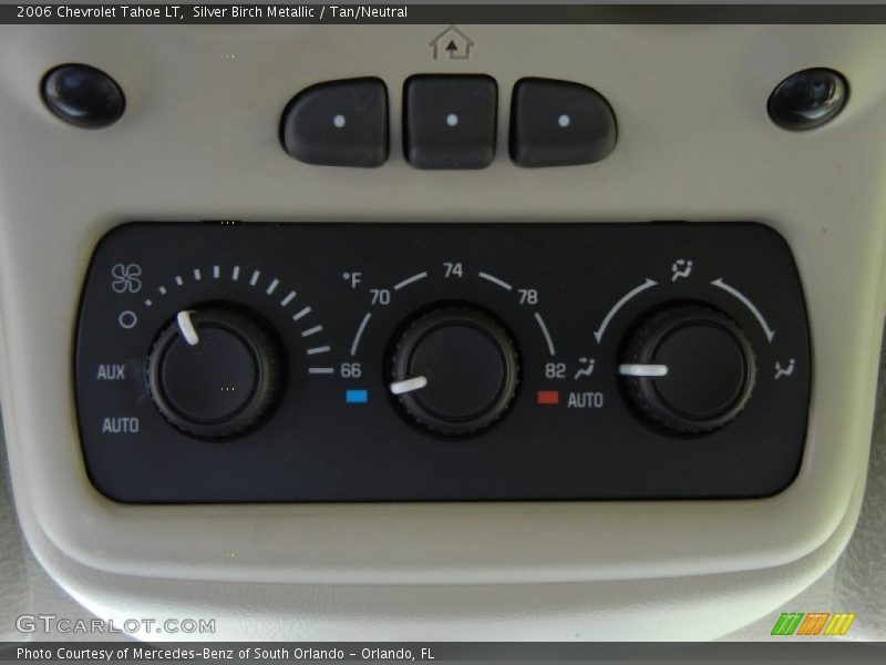 Silver Birch Metallic / Tan/Neutral 2006 Chevrolet Tahoe LT
