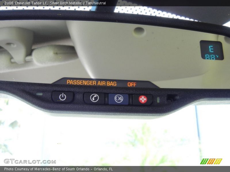 Silver Birch Metallic / Tan/Neutral 2006 Chevrolet Tahoe LT