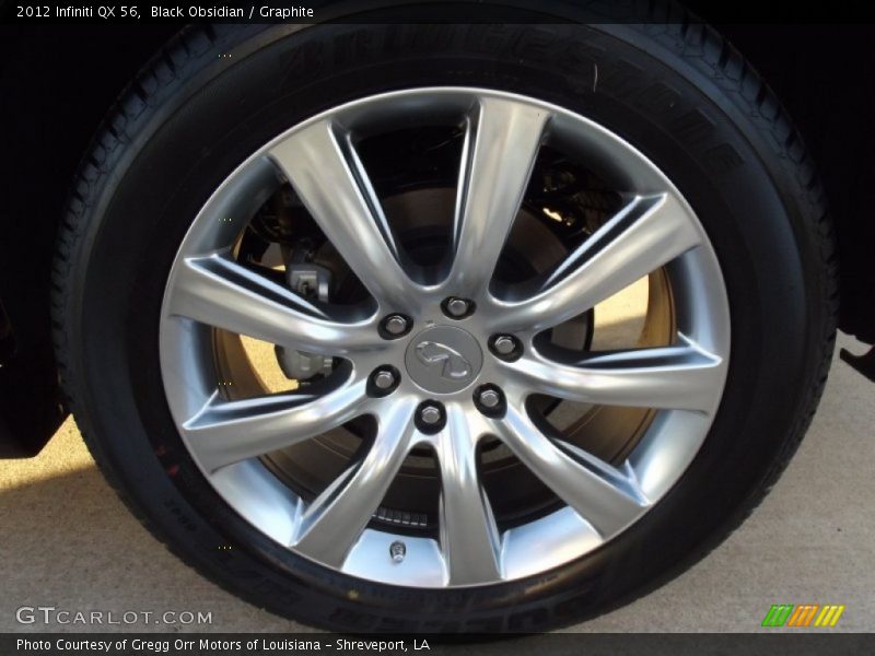 Black Obsidian / Graphite 2012 Infiniti QX 56