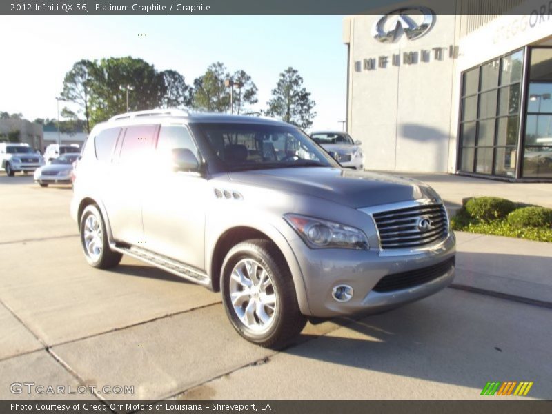 Platinum Graphite / Graphite 2012 Infiniti QX 56