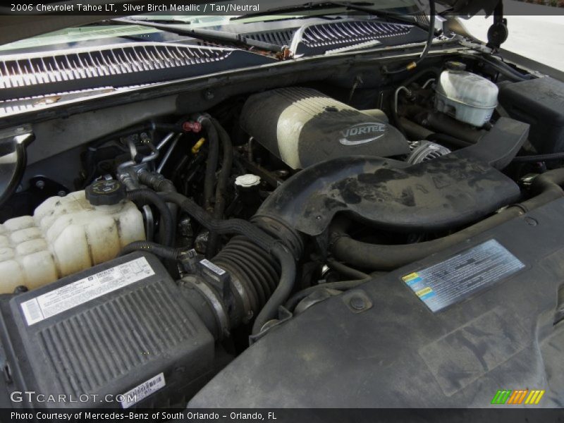 Silver Birch Metallic / Tan/Neutral 2006 Chevrolet Tahoe LT