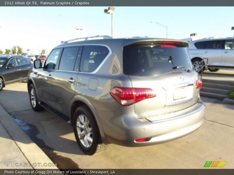 Platinum Graphite / Graphite 2012 Infiniti QX 56