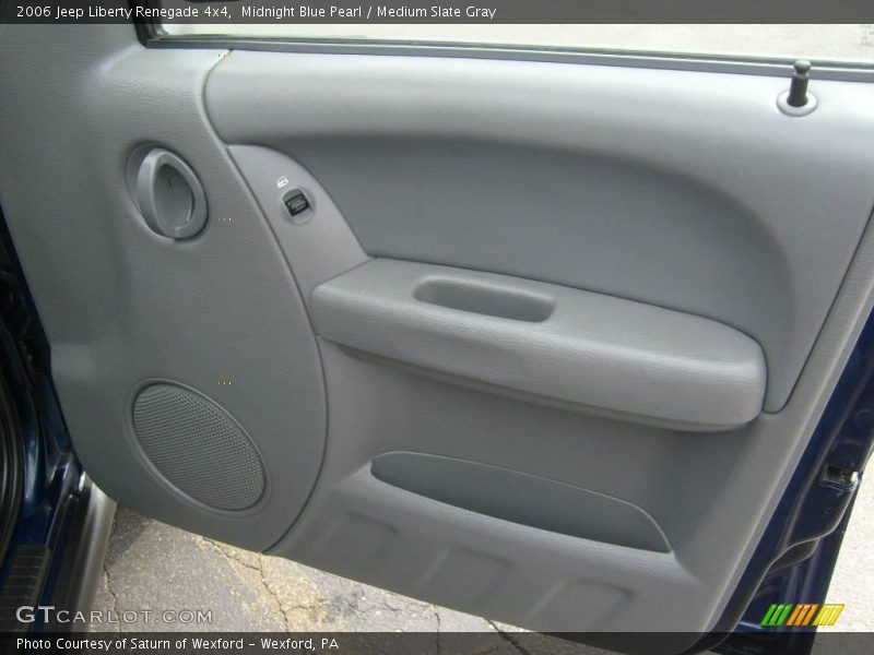 Midnight Blue Pearl / Medium Slate Gray 2006 Jeep Liberty Renegade 4x4
