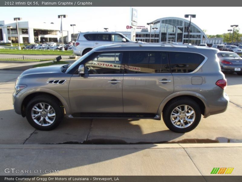 Platinum Graphite / Graphite 2012 Infiniti QX 56