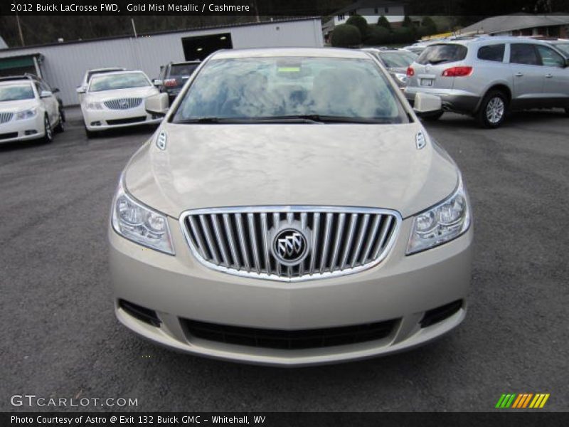 Gold Mist Metallic / Cashmere 2012 Buick LaCrosse FWD
