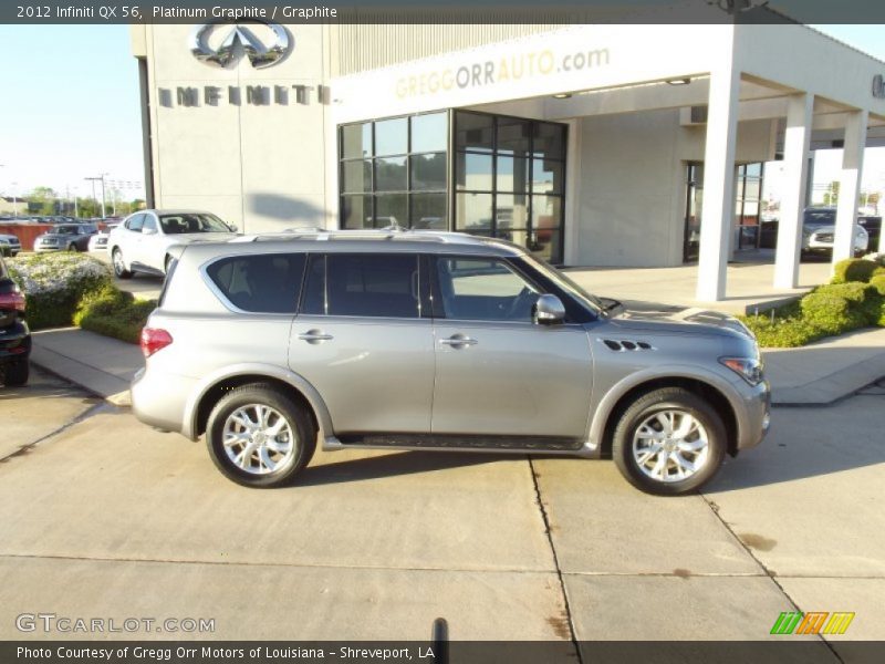 Platinum Graphite / Graphite 2012 Infiniti QX 56