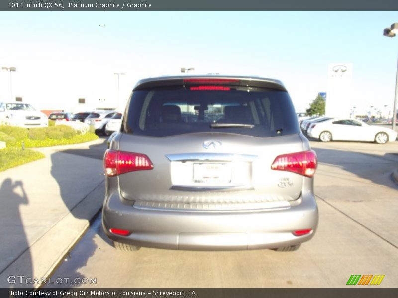 Platinum Graphite / Graphite 2012 Infiniti QX 56