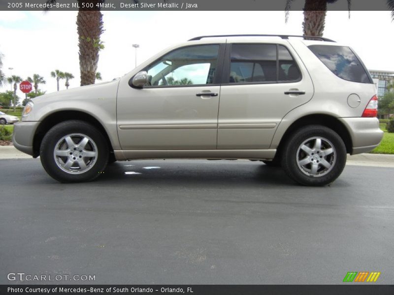  2005 ML 500 4Matic Desert Silver Metallic