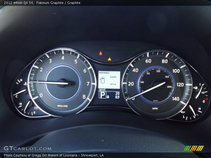 Platinum Graphite / Graphite 2012 Infiniti QX 56
