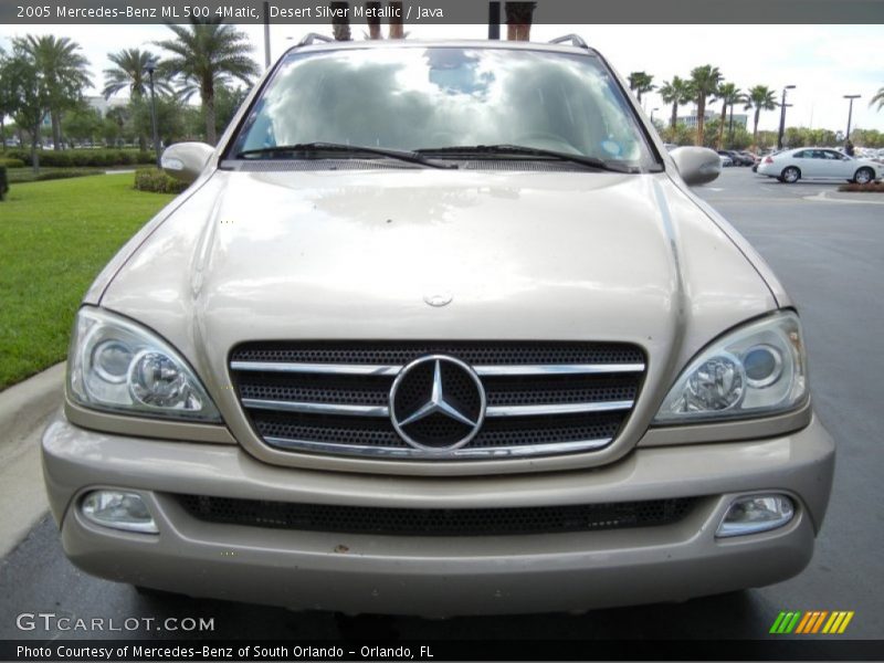 Desert Silver Metallic / Java 2005 Mercedes-Benz ML 500 4Matic
